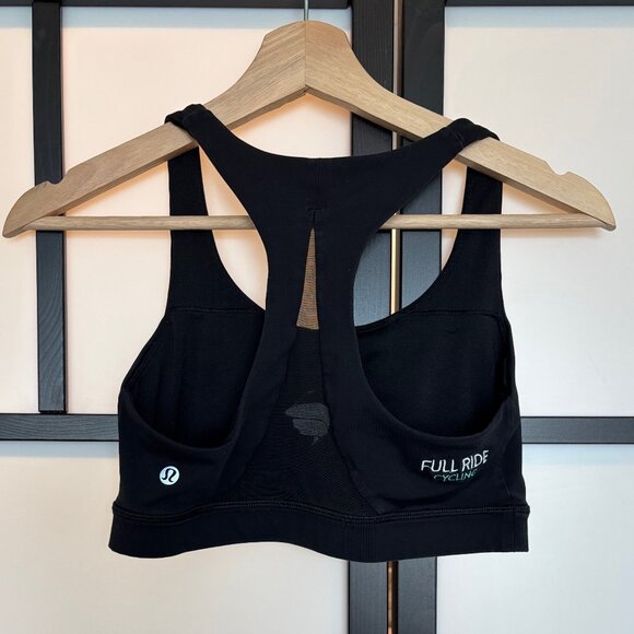 Lululemon Womens Sports Bra Size 6 Black - Picture 1 of 10